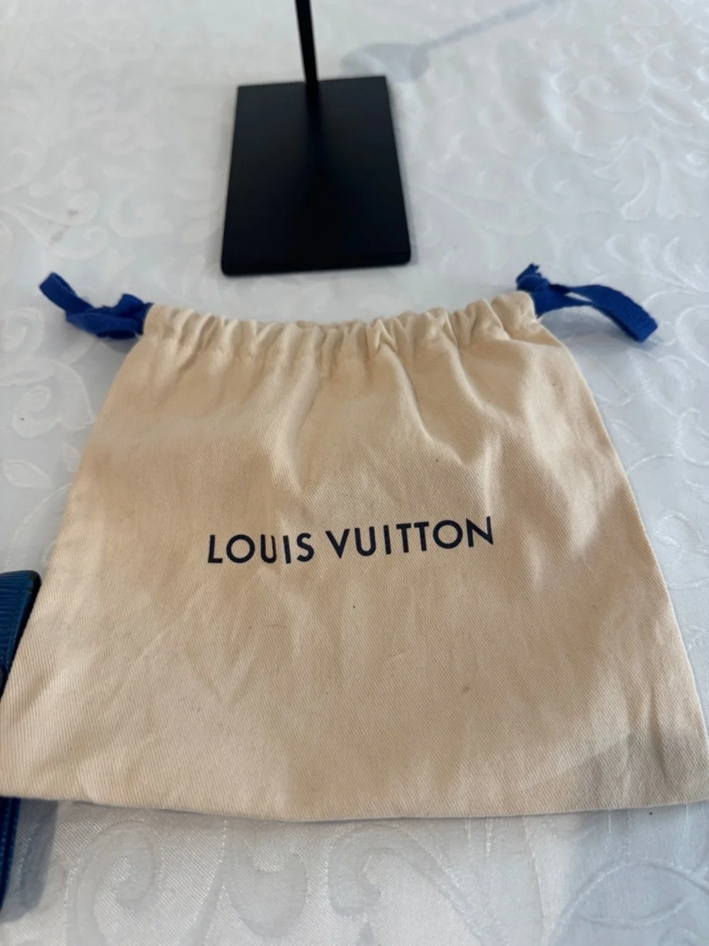 Louis Vuitton Epi Leather Small Wallet in Blue